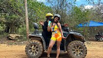 ATV Quad Biking and Bamboo Rafting with limestone foot massage.