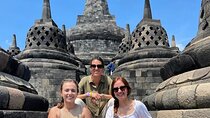 Borobudur Climb Up and Selogriyo Temple Rice Terraces Trekking 
