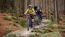 From Prague Mountain Biking Full Day Trip to The Karlstejn Castle