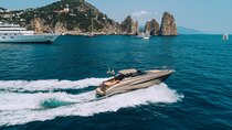 Capri private luxury yacht cruise from sorrento on Riva rivale 52