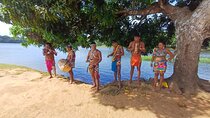 Embera Indigenous community Waterfall and rainforest 