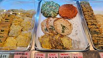 Jeon Korean Style Pancake Buffet at a Traditional Market in Seoul