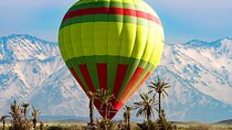 Hot Air Balloon Over Marrakech
