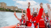High-Speed Thames River Speedboat in London