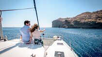 Santorini Catamaran Sailing cruise 