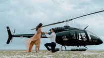 Love in the Air ; Romantic Flight above Bali South coastline