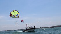 Bali Water Sports and Tanah Lot Temple Sunset Private Tour