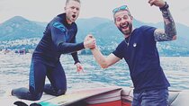 3H Wakeboard and Wakesurf on Lake Como with Mastercraft Boat