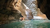 Private Full- Day Wadi Shab-Bimmah Sinkhole-Fins Beach Tour