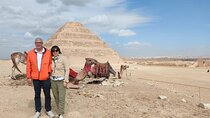 Sakkara step pyramid , Memphis Old City and Market Khan el-Khalili Private tour