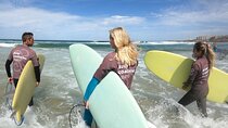 Small Group Surf Coaching in Porto w/photos
