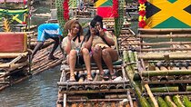 Bamboo rafting with limestone massage 