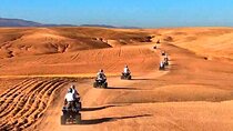 Marrakech Desert Dinner show with Quad bike at sunset 