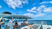 Flamingo Family Fun Catamaran Snorkel:Comfortable shaded seating 