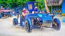 Dune buggy and water cave 
