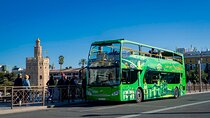 Tourist bus tour of Seville