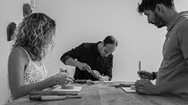 Wood carving workshop in Santorini no1