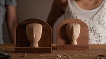 Wood Carving Workshop in Santorini Number 2