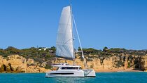 2h30 Private Sunset Catamaran Adventure in Albufeira
