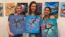 Paint & Wine Workshop in an Art Studio in Barcelona 