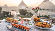 Great Pyramid Inn Lunch With Pyramids View