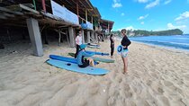 Kuta Surfing Lessons with Custom Surfboards and Surfboard Rentals