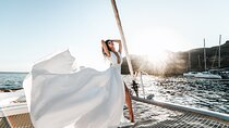 Half Day Premium Catamaran Cruise in Santorini including Oia