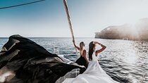 Half-Day Tailor-made Private Catamaran Cruise in Santorini 