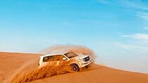 Dubai Morning Desert Safari With Camel Ride & Sandboarding 