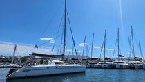 Mykonos Catamaran Private Delos Rhenia cruise