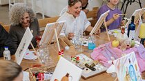 Painting Workshop with Wine and Greek Appetizers 