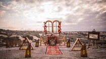 Cappadocia Marriage Proposal At Sunset Time In The Valley