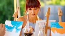 Paint And Drink Florentine Hills Art at La Birr'aia in Marignolle