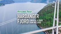 Private Tour to Hardanger Fjord Lunch at a Cider Farm included
