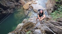 Jungle hike to palo maria Waterfalls