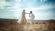 Photoshoot with Moroccan Traditional outfit in Agafay Desert