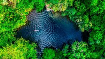 Caribbean Sea With Cenote