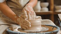 Hanoi: Bat Trang Pottery class & Train Street Private Tour