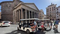 Rome in a Day golf cart tour for cruisers with Pizza & Gelato 