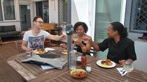 Market Tour & Paella or Fideua Cooking in Nicole's Barcelona Home