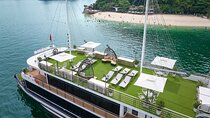 From Hanoi: Luxury Halong Hercules Premium Cruise, Buffet Lunch