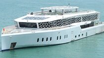 3-Hour Lotus Mega Yacht Dinner Cruise Dubai with Transfers
