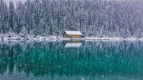 Lake Louise, Marble Canyon Hiking and Banff Town from Canmore