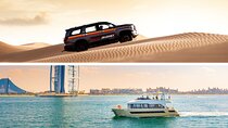Dubai Waves & Dunes: Luxury Yacht Cruise with Red Dunes Safari