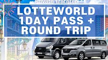 Private Lotte world 1 day pass + Round Transfer In Seoul