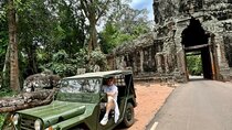 Siem Reap: Private Angkor Wat Sunset Half Day Tour by Jeep 