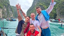 Krabi: Early Bird Phi Phi and 4 Islands Speedboat Adventure Tour