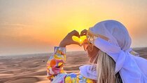 Morning Desert Safari +ATV including sand boarding camel riding 