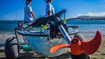 Transparent Electric Kayaks with Guide