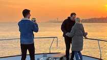 Bosphorus Sunset Cruise with Wine, Feel Special On A Luxury Yacht